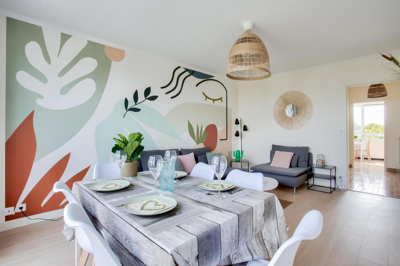 Escapade Sur L'Ile De Nantes Avec Vue Sur La Loire Apartment Bagian luar foto
